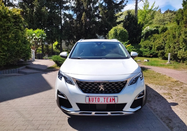 Peugeot 3008 cena 81900 przebieg: 186380, rok produkcji 2019 z Lipsko małe 497